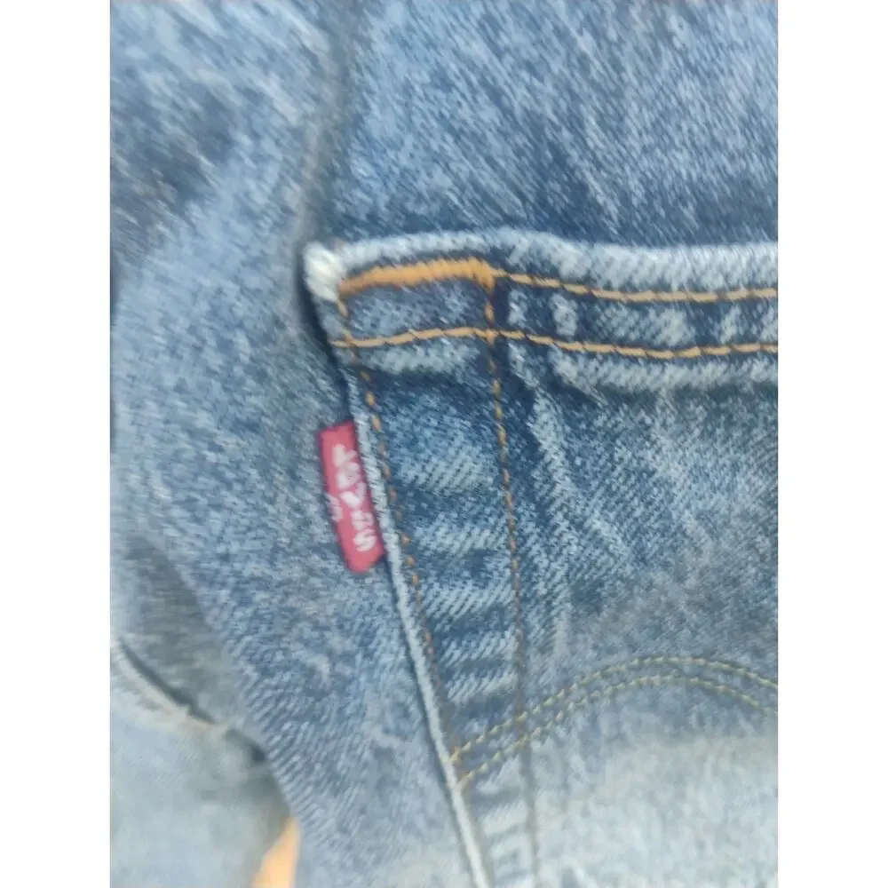 Levi’s 502 Taper Fit Jeans Men’s 30x30 Medium Wash Blue Denim Red Tab Work Pants